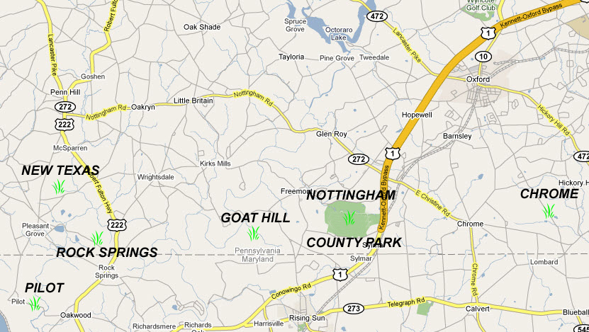 Overview map